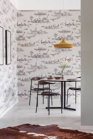 Zambezi Neutral Wallcovering by Cole & Son 