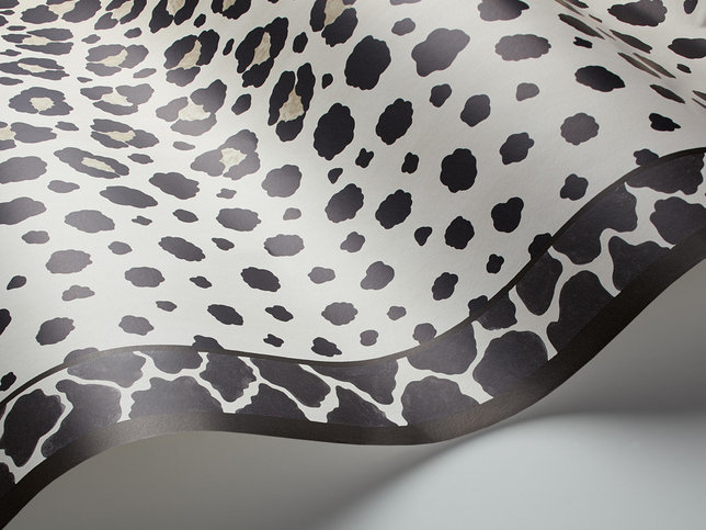 Zulu Border Black and White Wallcovering by Cole & Son 