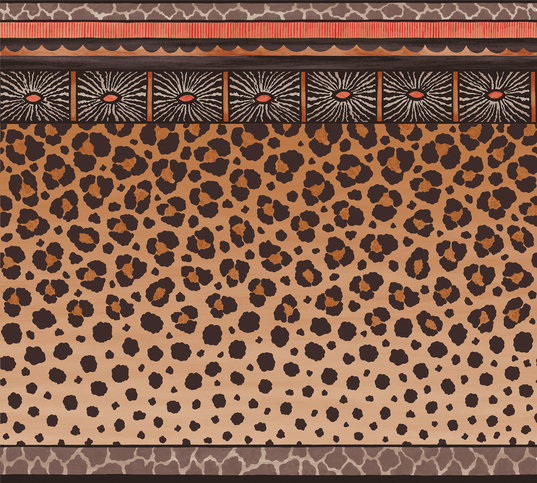 Zulu Border Brown Wallcovering by Cole & Son 