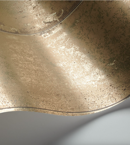 Antique Mirror Metallic Gold (Foil) Wallcovering by Cole & Son 