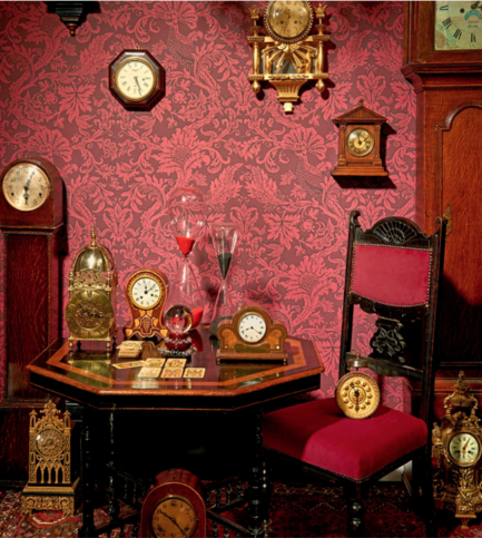 Balabina Red on Crimson Wallcovering by Cole & Son 