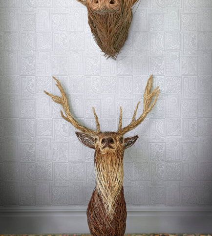 Bellini Grey on White Wallcovering by Cole & Son 