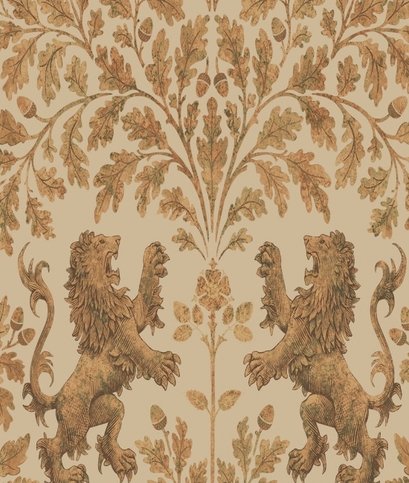 Boscobel Oak Wallcovering by Cole & Son 