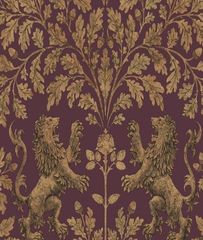 Boscobel Oak Wallcovering by Cole & Son 