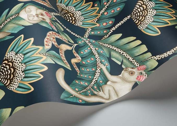 Bush Baby Wallcovering by Cole & Son 