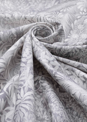 Cascade Linen Union Platinum Fabric by Cole & Son 