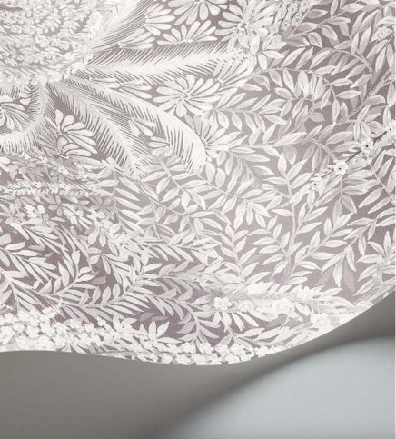 Cascade Platinum Matte Wallcovering by Cole & Son 