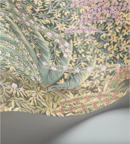 Cascade Soft Olive & Sage Wallcovering by Cole & Son 