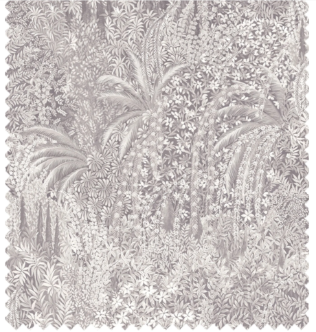 Cascade Velvet Platinum Fabric by Cole & Son 