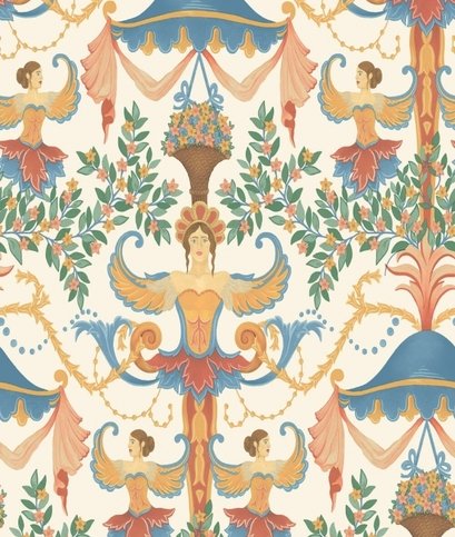 Chamber Angels Wallcovering by Cole & Son 