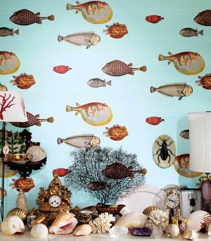 Acquario Wallcovering by Cole & Son 