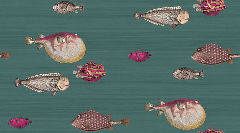 Acquario Wallcovering by Cole & Son 