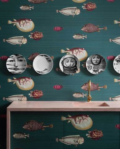 Acquario Wallcovering by Cole & Son 