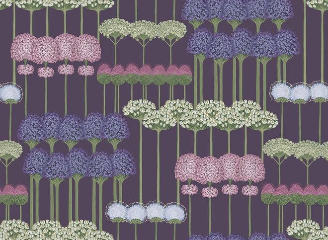 Allium Wallcovering by Cole & Son 