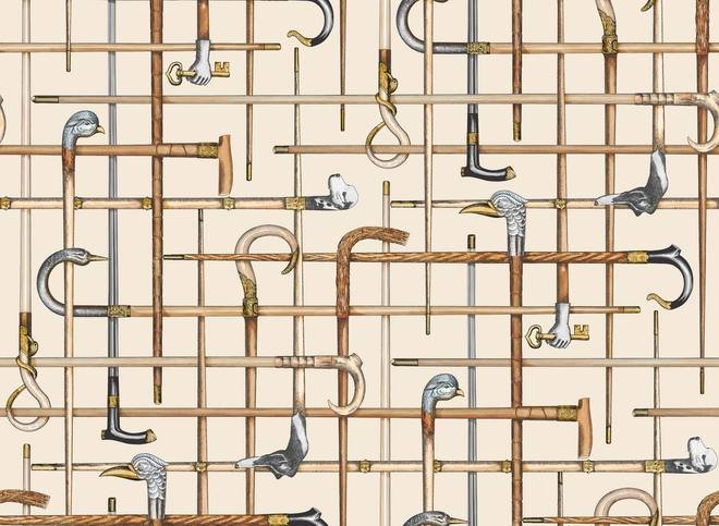 Bastoni Wallcovering by Cole & Son 