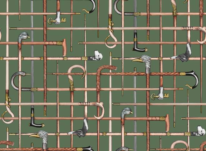 Bastoni Wallcovering by Cole & Son 
