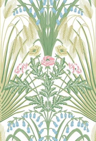 Bluebell Wallcovering by Cole & Son 