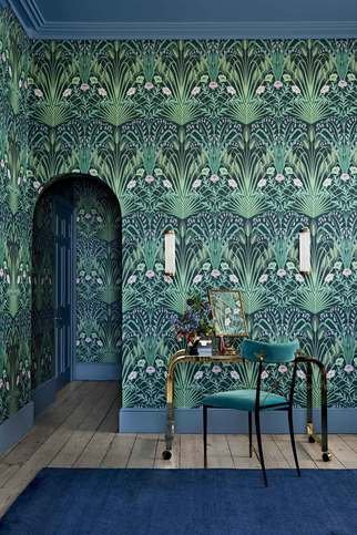 Bluebell Wallcovering by Cole & Son 