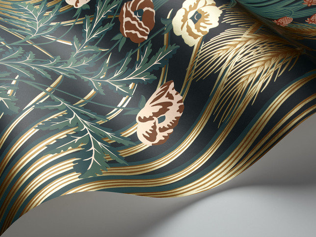 Bluebell Wallcovering by Cole & Son 