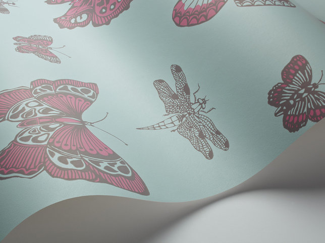 Butterflies & Dragonflies Wallcovering by Cole & Son 