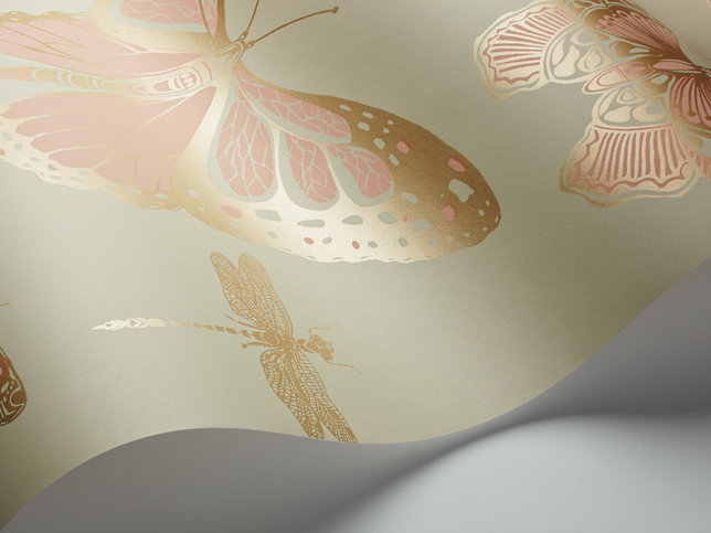 Butterflies & Dragonflies Wallcovering by Cole & Son 