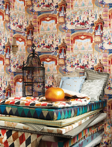 Cabaret Wallcovering by Cole & Son 