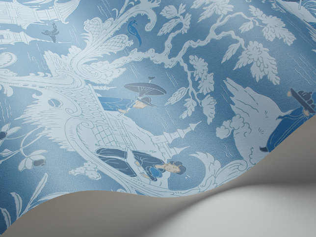 Chinese Toile Wallcovering by Cole & Son 