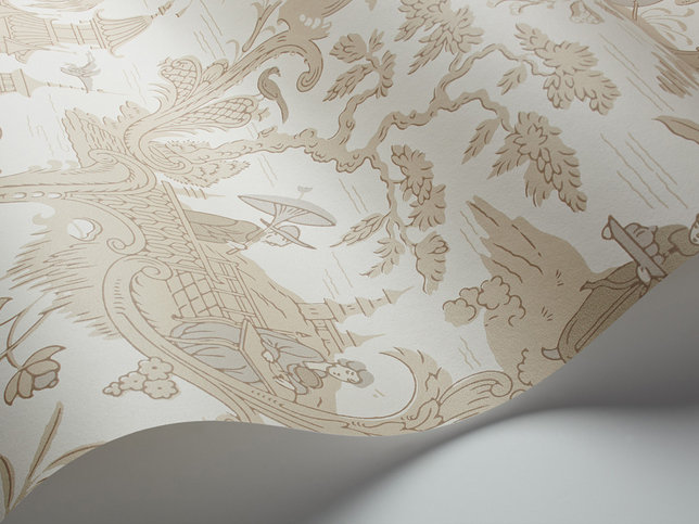 Chinese Toile Wallcovering by Cole & Son 