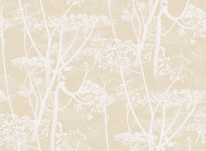 Cow Parsley Wallcovering by Cole & Son 