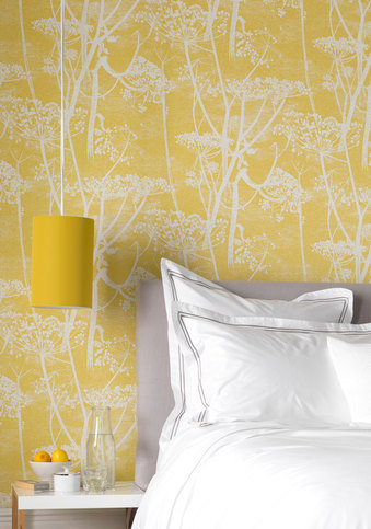 Cow Parsley Wallcovering by Cole & Son 