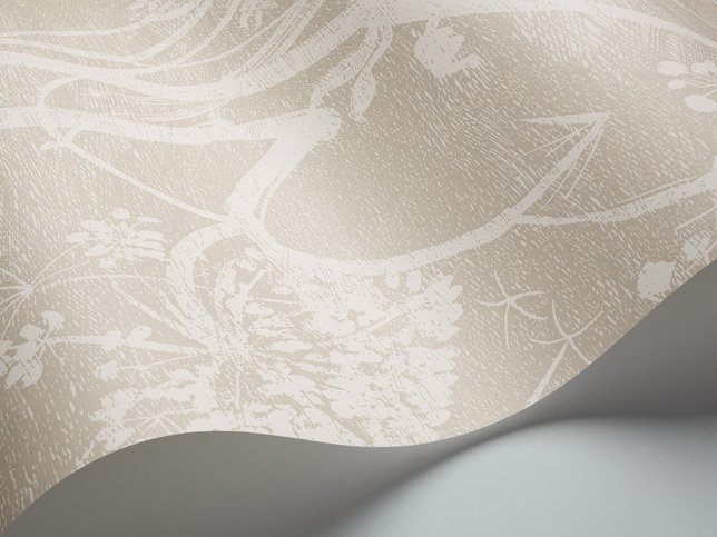Cow Parsley Wallcovering by Cole & Son 