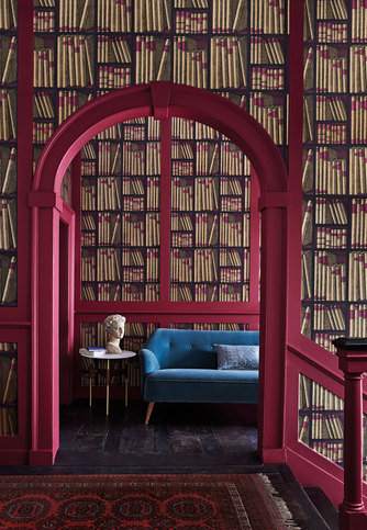 Ex Libris Wallcovering by Cole & Son 