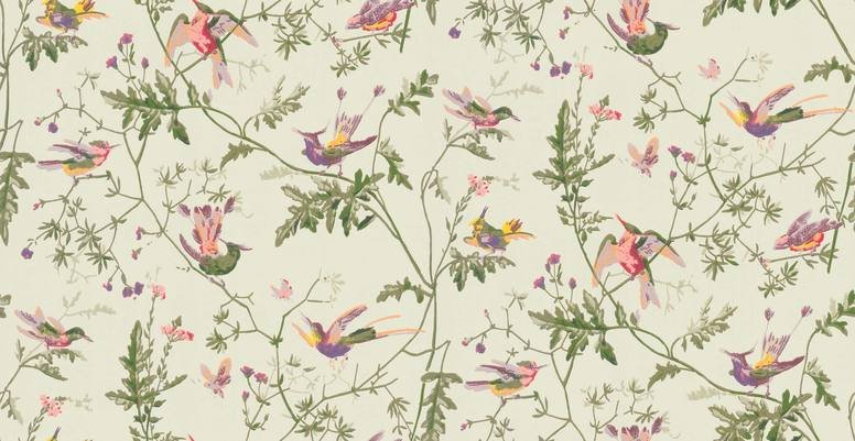 Hummingbirds Wallcovering by Cole & Son 
