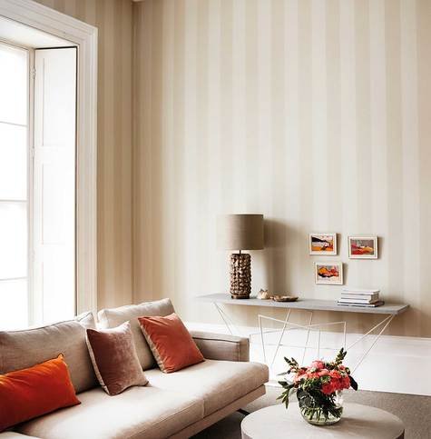 Jaspe Stripe Wallcovering by Cole and Son