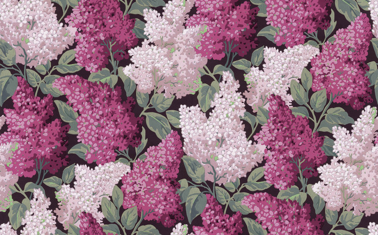 Lilac Grandiflora (2 roll set) Wallcovering by Cole & Son 