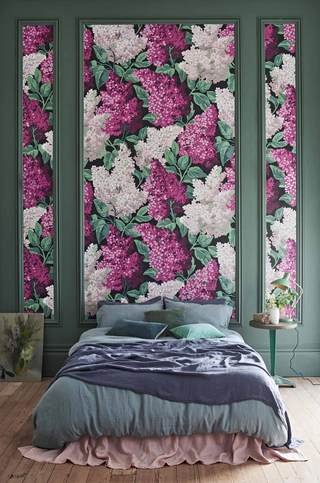 Lilac Grandiflora (2 roll set) Wallcovering by Cole & Son 