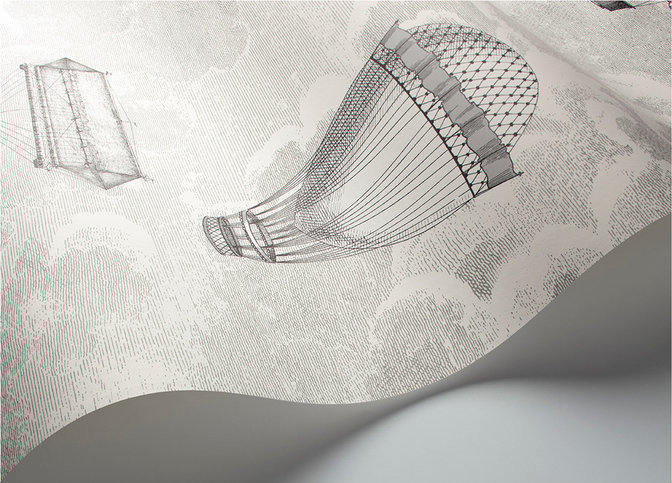 Macchine Volanti (2 roll set) Wallcovering by Cole & Son 
