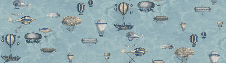 Macchine Volanti (2 roll set) Wallcovering by Cole & Son 