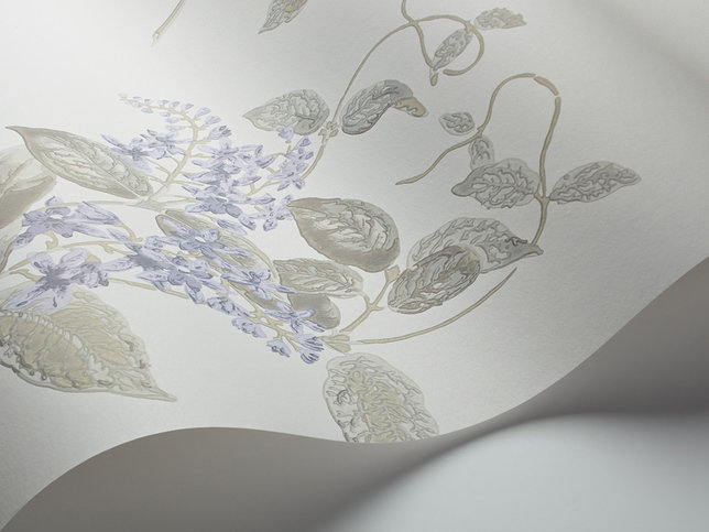 Madras Violet Wallcovering by Cole & Son 