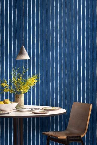 Marquee Stripe Wallcovering by Cole and Son