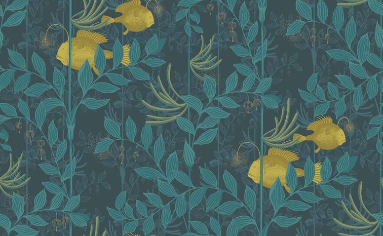Nautilus Wallcovering by Cole & Son 
