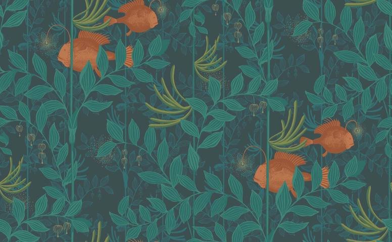 Nautilus Wallcovering by Cole & Son 