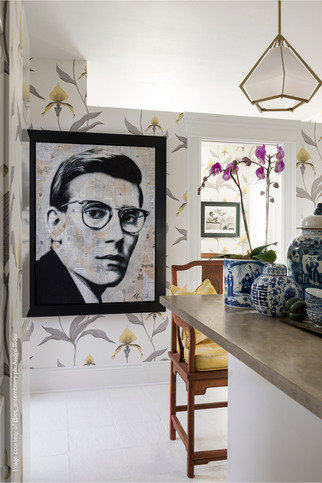 Orchid Wallcovering by Cole & Son 