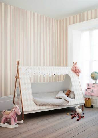 Polo Stripe Wallcovering by Cole and Son