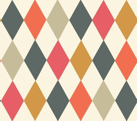 Punchinello Wallcovering by Cole & Son 