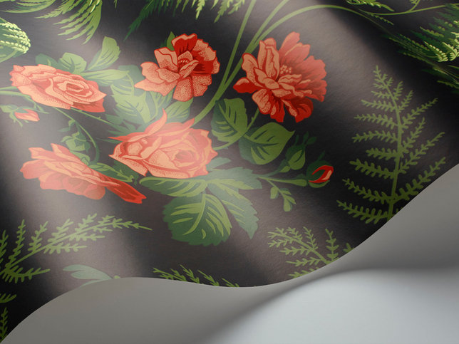 Rose Wallcovering by Cole & Son 