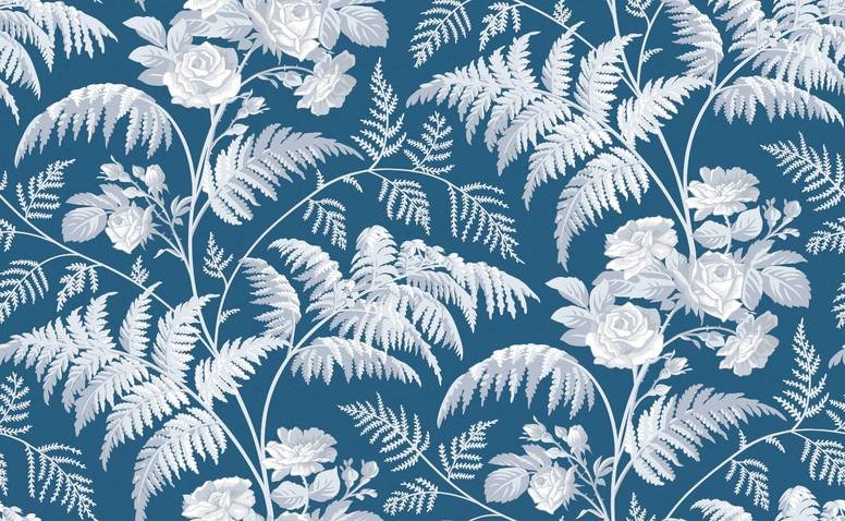 Rose Wallcovering by Cole & Son 