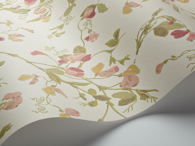 Sweet Pea Wallcovering by Cole & Son 