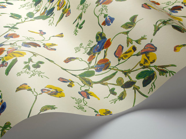 Sweet Pea Wallcovering by Cole & Son 