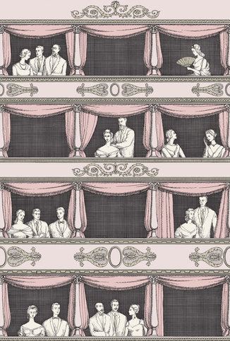 Teatro Wallcovering by Cole & Son 
